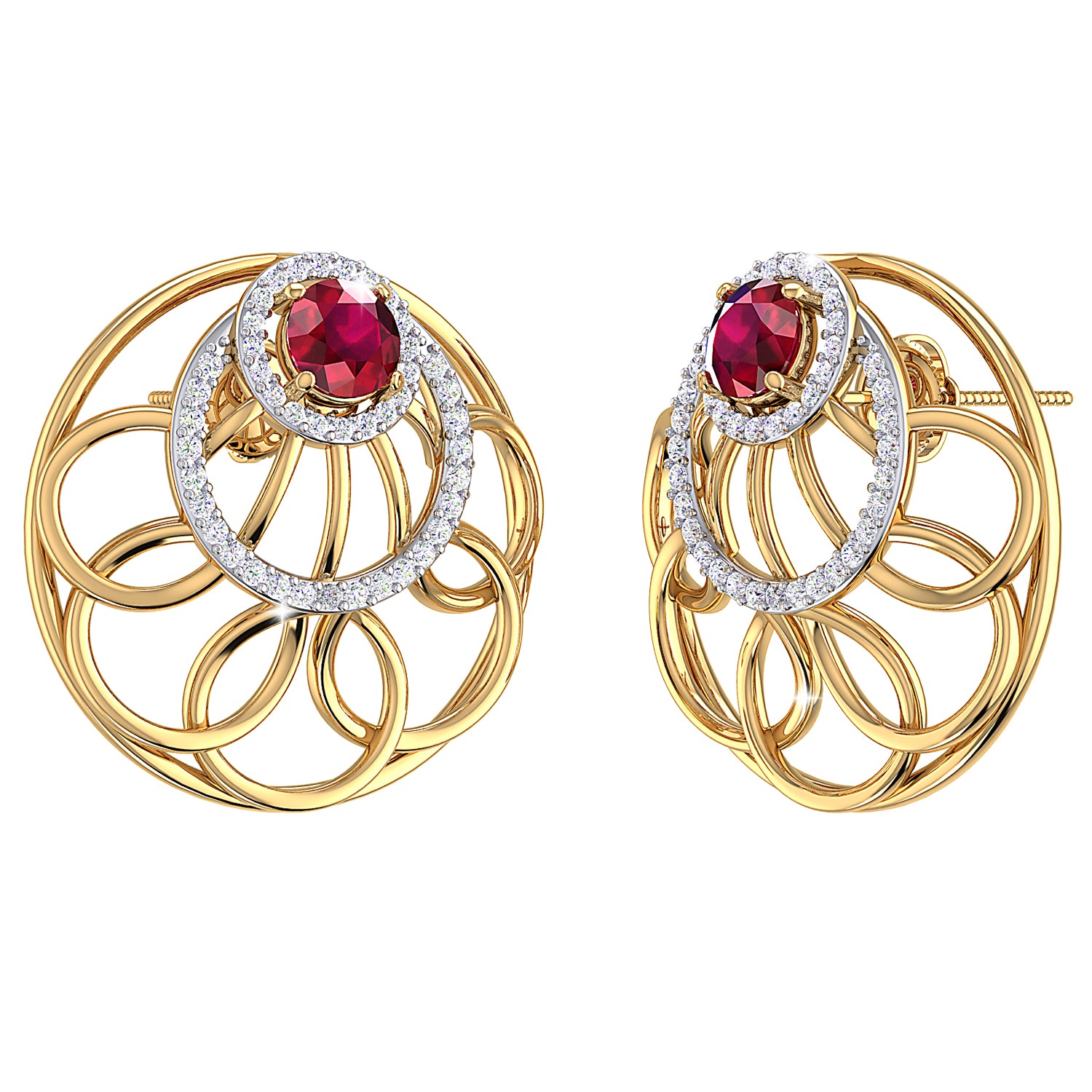 THE RUSSET CASTER STUDS – jewelebrate